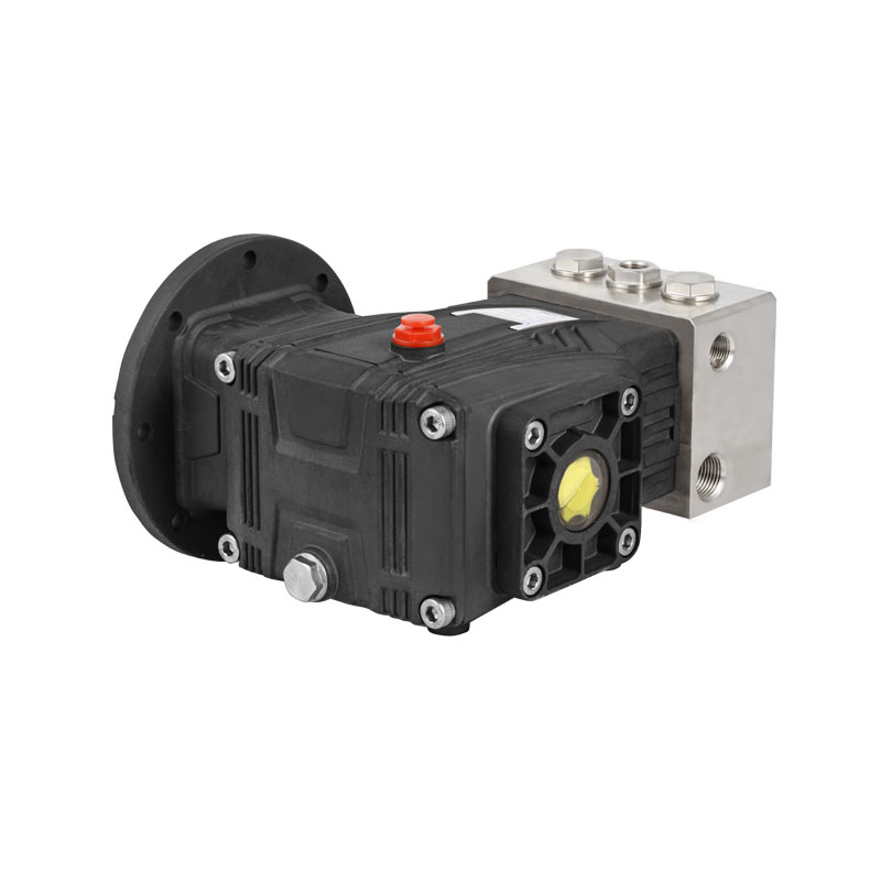 Pompe à piston haute pression haute température en acier inoxydable avec jet d'égout 15Lpm 100Bar avec moteur JPBF-C1310